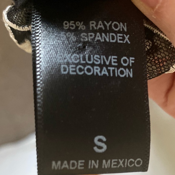 Disney Pixar Coco Floral Lace Back Dress Size S - Picture 11 of 12